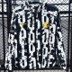 25-26 BAR Black white Windbreaker
