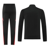 25-26 River Plate Black Jacket Tracksuit #01