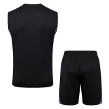25-26 Germany Black Tank top and shorts suit #D25165