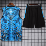 25-26 Napoli Blue Tank top and shorts suit