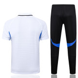 25-26 Man Utd White Polo Tracksuit #C2562