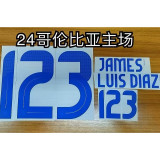 25-26 Colombia Home Player Version Soccer Jersey