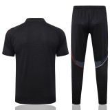 25-26 Ajax Black Polo Tracksuit #C2565