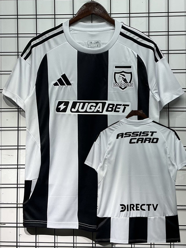 25-26 Colo-Colo Black White Special Edition Fans Soccer Jersey