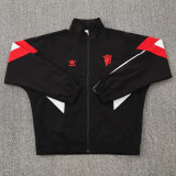 25-26 Man Utd Black Windbreaker