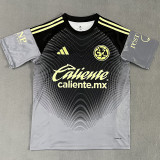 25-26 Club America Black Grey GoalKeeper Soccer Jersey
