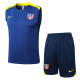 25-26 ATM Royal blue Tank top and shorts suit #D25195