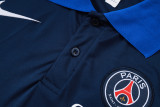 25-26 PSG Royal blue Polo Tracksuit #C2569