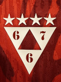 667 Apeshit X La secte 2023 Red Player Version Training shirts