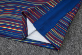 25-26 BAR Fancy blue Tank top and shorts suit #D25209