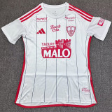 25-26 Stade Brestois Away Fans Soccer Jersey