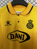25-26 Espanyol Yellow 125th Anniversary Fans Soccer Jersey