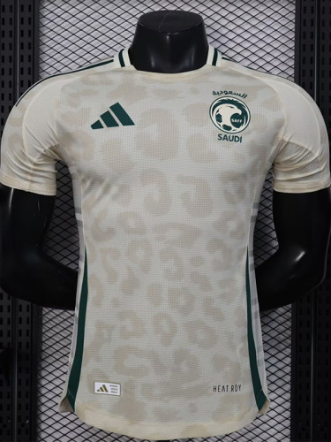 2025 Saudi Arabia Away Player Version Soccer Jersey
