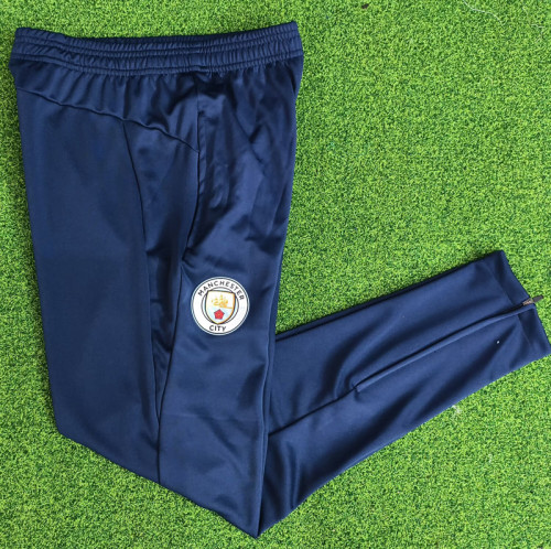 25-26 Man City Royal blue Training Long Pants (Have Pocket)