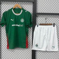 26-27 Palmeiras Home Kids Soccer Jersey