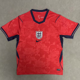 26-27 England Red Fans Soccer Jersey