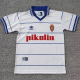 1999-2000 Zaragoza Home Retro Soccer Jersey