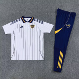 26-27 Boca Juniors White Polo Tracksuit