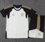 26-27 Flamengo White black Training Short Suit #J26009