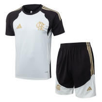 26-27 Flamengo White black Training Short Suit #J26009