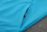 26-27 Spain Lake blue Hoodie Jacket Tracksuit