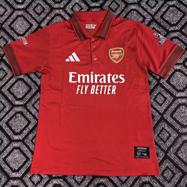25-26 ARS Red Polo Short Sleeve