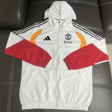 26-27 Man Utd White Windbreaker