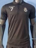 25-26 RMA Black Polo Short Sleeve (CR7)