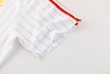 26-27 Roma White Training Short Suit