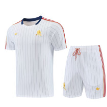 26-27 Roma White Training Short Suit