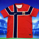 26-27 Norway Red Fans Soccer Jersey