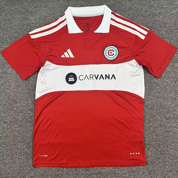 26-27 Chicago Fire FC Home Fans Soccer Jersey