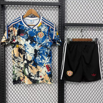25-26 Man Utd Blue Joint Edition Kids Training