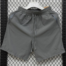 D707 NK Gray Casual Short Pants