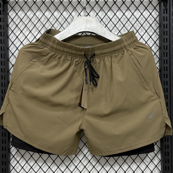 D1105 NK Khaki Casual Short Pants