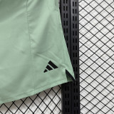 D334 AD Green Casual Short Pants