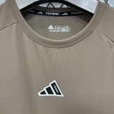 T3388 AD Khaki High Quality Casual T-Shirt