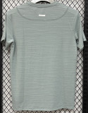 T3318 NK Gray Blue High Quality Casual T-Shirt