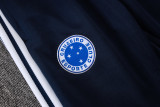 26-27 Cruzeiro Fancy blue Jacket Tracksuit # A26013