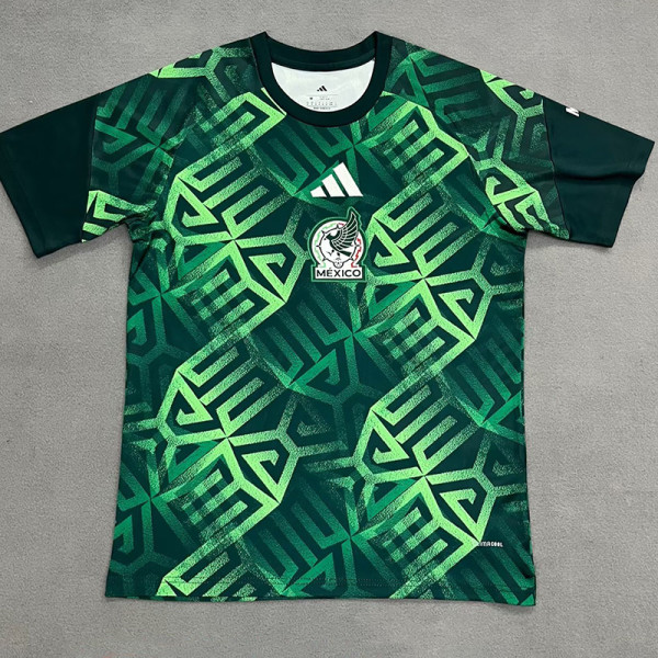 26-27 Mexico Green Fans Training shirts