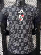 26-27 River Plate Black Player Version Training shirts