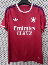 26-27 Lyon Red Fans Soccer Jersey