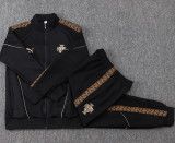 26-27 Portugal Black Jacket Tracksuit #A26016