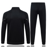 26-27 Portugal Black Jacket Tracksuit #A26016