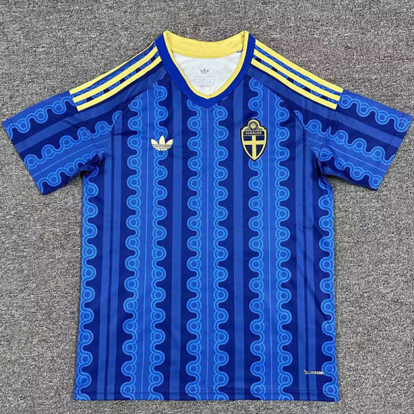 26-27 Sweden Away Fans Soccer Jersey
