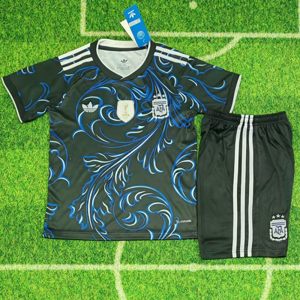 26-27 Argentina Away Kids Soccer Jersey