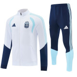 26-27 Argentina White Jacket Tracksuit