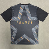 26-27 France Black Training shirts