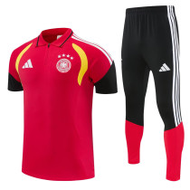 26-27 Germany Red Polo Tracksuit