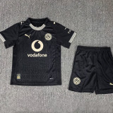 25-26 Dortmund Rote Erde 100th Anniversary Kids Soccer Jersey